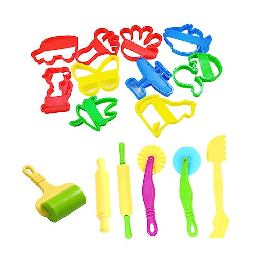 16St Spielzeug Werkzeuge aus farbigem Ton groß Schimmel Kind von ERINGOGO