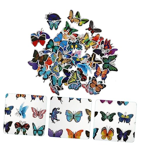 ERINGOGO 174stücke Bunte Aufkleber Für Dekoration wasserdichte Schmetterlings Und Naturkunst-Sticker Für Scrapbooking Laptops Koffer Und ERINGOGO 174stücke Bunte Aufkleber Für Dekoration wasserdichte Schmetterlings Und Naturkunst-Sticker Für Scrapbooking Laptops Koffer Und von ERINGOGO