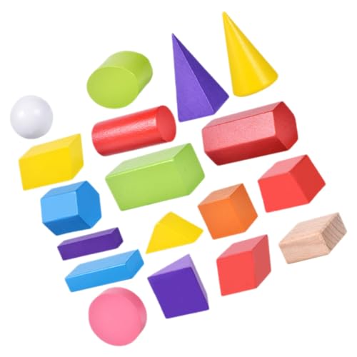 ERINGOGO 18 Teiliges Geometrisches Baustein Set Für Formerkennungsblöcke Bausteine Spielzeugblöcke Für Kleinkinder Kinderspielzeug Vorschul Lernbedarf Kunststoff ERINGOGO 18 Teiliges Geometrisches Baustein Set Für Formerkennungsblöcke Bausteine Spielzeugblöcke Für Kleinkinder Kinderspielzeug Vorschul Lernbedarf Kunststoff von ERINGOGO