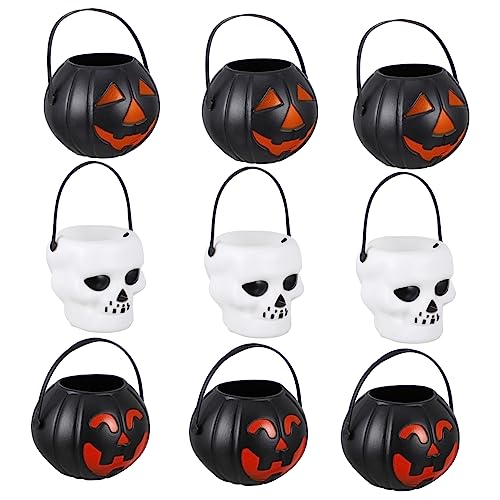 ERINGOGO 18Stücke Halloween Dekorationen Mini Kürbis Eimer Und Bonbonbehälter Kleine Aufbewahrungsboxen Für Halloween Partys Und Süßigkeiten Sammeln ERINGOGO 18Stücke Halloween Dekorationen Mini Kürbis Eimer Und Bonbonbehälter Kleine Aufbewahrungsboxen Für Halloween Partys Und Süßigkeiten Sammeln von ERINGOGO