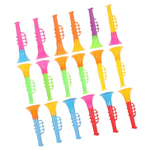 ERINGOGO 18Stücke Mini Trompete für Sichere Schulmini Trompeten für Kleine Musiker Pädagogisches Musikinstrument Perfektes für Jungen ERINGOGO 18Stücke Mini Trompete für Sichere Schulmini Trompeten für Kleine Musiker Pädagogisches Musikinstrument Perfektes für Jungen von ERINGOGO