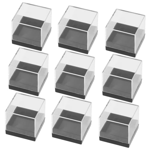 ERINGOGO Acryl-Box-Set Für Mineralien 18-teilig Kristallbox Mit Und Deckel Zum Ausstellen Ordnen Und Sammeln ERINGOGO Acryl-Box-Set Für Mineralien 18-teilig Kristallbox Mit Und Deckel Zum Ausstellen Ordnen Und Sammeln von ERINGOGO