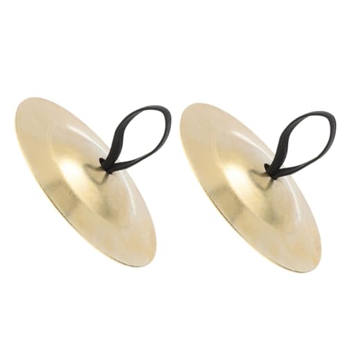 ERINGOGO 1Paar Fingerbecken aus Kleine Bauchtanz Instrumente für Langlebige Fingerpercussion für Musikalische Früherziehung Interaktion ERINGOGO 1Paar Fingerbecken aus Kleine Bauchtanz Instrumente für Langlebige Fingerpercussion für Musikalische Früherziehung Interaktion von ERINGOGO