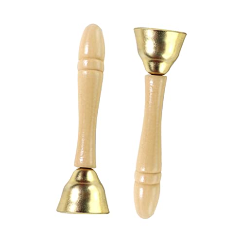 ERINGOGO 1Paar Musikinstrument Glocke Für Pädagogisches Hand Augen Koordination Langlebig Geburtstagsgeschenk von ERINGOGO