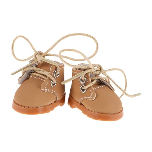 ERINGOGO 1Paar Puppenschuhe Verstellbaren Schnürsenkeln Für Puppenhaus Und Fotografie Niedliche Puppenschuhe Für Kreative Spiele ERINGOGO 1Paar Puppenschuhe Verstellbaren Schnürsenkeln Für Puppenhaus Und Fotografie Niedliche Puppenschuhe Für Kreative Spiele von ERINGOGO