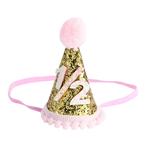 ERINGOGO 1Pc Haarschmuck Kopfschmuck Kindergeburtstag Kleinkind Krone Geburtstagsmütze Minihut Geburtstagskrone Geburtstagsdeko Für Jungen Stirnband Erster Kunstleder Rosa ERINGOGO 1Pc Haarschmuck Kopfschmuck Kindergeburtstag Kleinkind Krone Geburtstagsmütze Minihut Geburtstagskrone Geburtstagsdeko Für Jungen Stirnband Erster Kunstleder Rosa von ERINGOGO