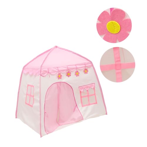 ERINGOGO 1Pc Kinderzelt Spielzeughaus Kind Spielhaus Kleinkind Indoor Kleines Aufblasbares Zelt Kinderzelt Oxford Tuch Rosa ERINGOGO 1Pc Kinderzelt Spielzeughaus Kind Spielhaus Kleinkind Indoor Kleines Aufblasbares Zelt Kinderzelt Oxford Tuch Rosa von ERINGOGO