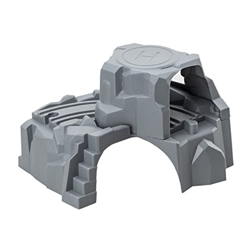 ERINGOGO 1Pc Simulation Tunnel Cave Zug Abenteuer Tunnel Zug Zubehör Zugstrecke Cave Berg Tunnel Simulation Zug Cave Zugstrecke Tunnel Kunststoff von ERINGOGO