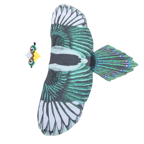 ERINGOGO 1satz Bird Wings Kostüm Set Für Mädchen Verstellbare Vogelflügel Cloak Mit Kopfstück Für Rollenspiele Halloween Und Geburtstagsfeiern von ERINGOGO