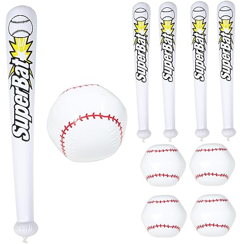 ERINGOGO 1Satz Aufblasbares Baseballspielzeug Teilig Aufblasbare Bälle Aufblasbarer Für Partyzubehör Und Gastgeschenke Für Baseball Themenpartys von ERINGOGO