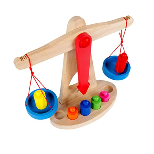 ERINGOGO 1Satz Balance Für Holzspielzeug Zur Frühen Bildung Mit Gleichgewichtsskala Pädagogisches Lernspielzeug Für Jungen Und Mädchen Für Kindergarten Und Zuhause ERINGOGO 1Satz Balance Für Holzspielzeug Zur Frühen Bildung Mit Gleichgewichtsskala Pädagogisches Lernspielzeug Für Jungen Und Mädchen Für Kindergarten Und Zuhause von ERINGOGO