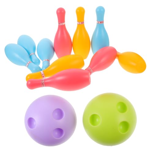 ERINGOGO 1Satz Bowling Set Farbenfrohes Bowling Für Kleinkinder Lustiges Indoor Bowling Für Spiele Und Kindergeburtstagsfeiern ERINGOGO 1Satz Bowling Set Farbenfrohes Bowling Für Kleinkinder Lustiges Indoor Bowling Für Spiele Und Kindergeburtstagsfeiern von ERINGOGO