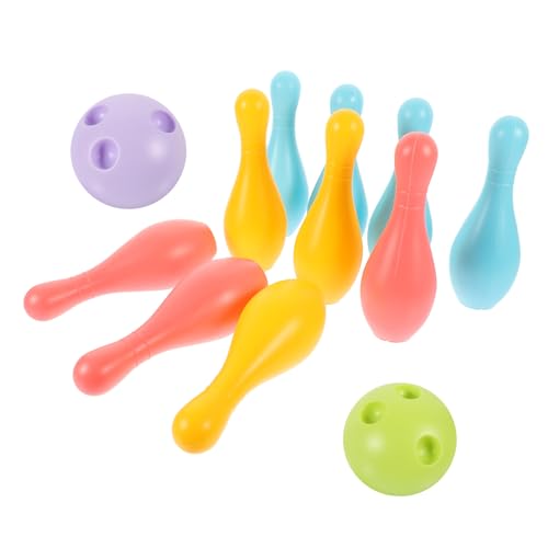 ERINGOGO 1Satz Bowling für Kunststoff Bowlingkugeln und Pins Interaktives für Draußen Fördert Motorische Fähigkeiten für Kindergarten und Gartenaktivitäten ERINGOGO 1Satz Bowling für Kunststoff Bowlingkugeln und Pins Interaktives für Draußen Fördert Motorische Fähigkeiten für Kindergarten und Gartenaktivitäten von ERINGOGO