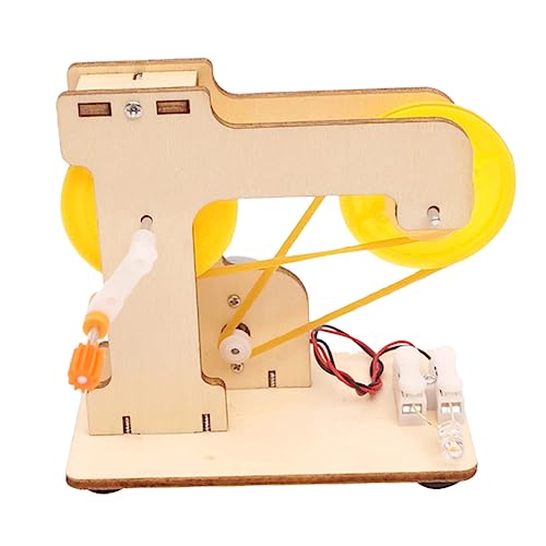 ERINGOGO 1Satz DIY Generator Modell Handbetriebene Baugruppen Für Lernspielzeug Für Experimente Und Kreative Projekte Um Entwicklungsfähigkeiten Zu Fördern von ERINGOGO