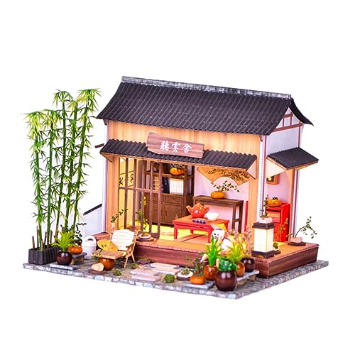 ERINGOGO Chinesisches Hausmodell Montagespielzeug Für Jungen Und Bausatz Einfache Montage Und Pädagogischer Wert ERINGOGO Chinesisches Hausmodell Montagespielzeug Für Jungen Und Bausatz Einfache Montage Und Pädagogischer Wert von ERINGOGO