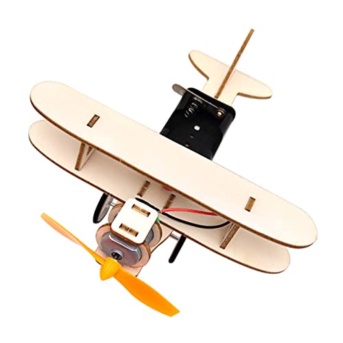 ERINGOGO 1Satz DIY Holzflugzeug Modell Elektrisches Gleitflugzeug aus Hochwertigem Holz Kreatives Lernspielzeug für Montage Holzspielzeug für Frühe Bildung und Spaß ERINGOGO 1Satz DIY Holzflugzeug Modell Elektrisches Gleitflugzeug aus Hochwertigem Holz Kreatives Lernspielzeug für Montage Holzspielzeug für Frühe Bildung und Spaß von ERINGOGO