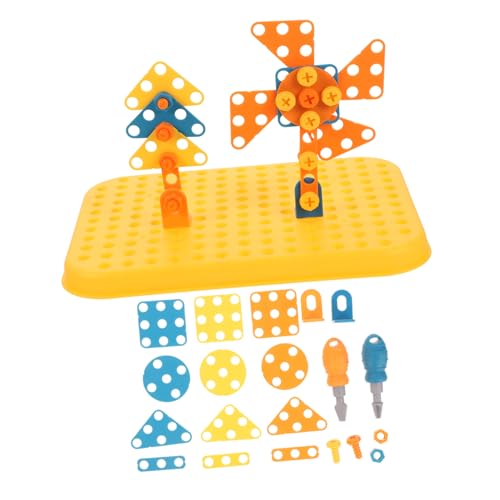 ERINGOGO 1Satz DIY Lernwerkzeug Für Kognitives Mit Schraubenzubehör Vielseitiges Werkzeugset Zum Zerlegen Und Zusammenbauen Kinderspielzeug Für Kreatives Farbe Zufällig ERINGOGO 1Satz DIY Lernwerkzeug Für Kognitives Mit Schraubenzubehör Vielseitiges Werkzeugset Zum Zerlegen Und Zusammenbauen Kinderspielzeug Für Kreatives Farbe Zufällig von ERINGOGO