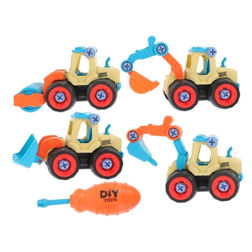 ERINGOGO 1Satz DIY Montagewagen Für Kreatives Zerlegbares Bunten Farben Kindergeschenk Für Jungen Und Fördert Die Motorik Und Kreativität von ERINGOGO