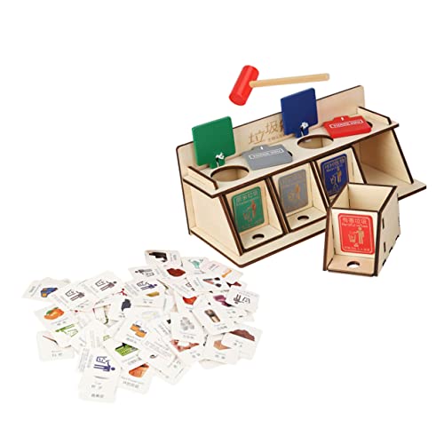ERINGOGO 1Satz DIY Müllsortierspielzeug aus Holz für Pädagogisches Lernspielzeug Verbessert Feinmotorik und Denkfähigkeiten Nachhaltiges Material für Frühkindliche Bildung ERINGOGO 1Satz DIY Müllsortierspielzeug aus Holz für Pädagogisches Lernspielzeug Verbessert Feinmotorik und Denkfähigkeiten Nachhaltiges Material für Frühkindliche Bildung von ERINGOGO