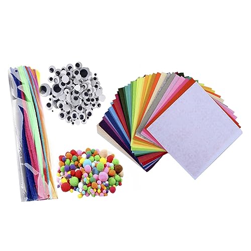 ERINGOGO 1Satz DIY Spielzeugset für Drehstäbe Augen Pompons Farben Filz Handgemachtes Bastelset für Kindergarten Kreative Projekte und Zuhause ERINGOGO 1Satz DIY Spielzeugset für Drehstäbe Augen Pompons Farben Filz Handgemachtes Bastelset für Kindergarten Kreative Projekte und Zuhause von ERINGOGO