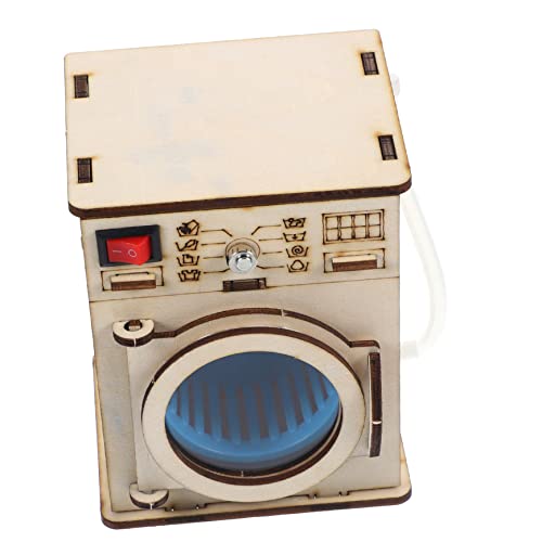 ERINGOGO 1Satz DIY Spielzeugwaschmaschine Wissenschafts für Kreative Experimente von Holzspielzeug für Fördert Beobachtungs und Denkfähigkeiten für Jungen ERINGOGO 1Satz DIY Spielzeugwaschmaschine Wissenschafts für Kreative Experimente von Holzspielzeug für Fördert Beobachtungs und Denkfähigkeiten für Jungen von ERINGOGO