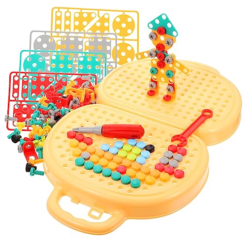 ERINGOGO 1Satz DIY Werkzeugset Teile Pädagogisches Für Handbetriebene Schraubenteile Kreatives Konstruktionsspielzeug Für Jungen Und Jahren Für Kleine ERINGOGO 1Satz DIY Werkzeugset Teile Pädagogisches Für Handbetriebene Schraubenteile Kreatives Konstruktionsspielzeug Für Jungen Und Jahren Für Kleine von ERINGOGO
