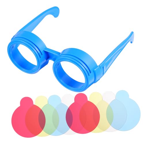 ERINGOGO 1Satz DREI Primär Farben Brille Für Spannende Farbexperimente Im Kindergarten Lehrreiches Kinderspielzeug Farbentstehung Und Kreativität von ERINGOGO