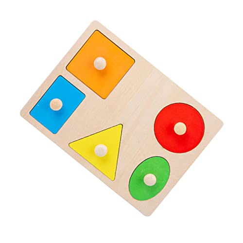 ERINGOGO 1Satz Educational Geometric Shape Puzzle Fun Building Blocks for Early Learning and Creative Development for Birthdays and Present Giving von ERINGOGO
