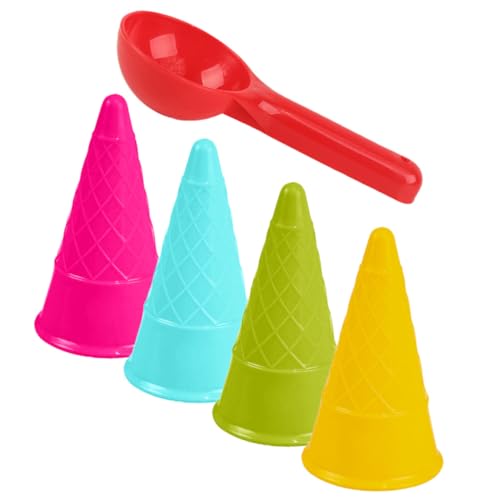 ERINGOGO 1Satz Eiscreme Teiliges Kunststoff Sandspielzeug für Strand Sandkasten und Fördert Koordination und Praktische Fähigkeiten ERINGOGO 1Satz Eiscreme Teiliges Kunststoff Sandspielzeug für Strand Sandkasten und Fördert Koordination und Praktische Fähigkeiten von ERINGOGO