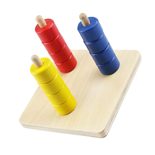 ERINGOGO 1Satz Farbenfrohes Holzstapelspielzeug für Kleinkinder Pädagogisches Lernspielzeug Farben und Formenkognition für Ab Jahr ERINGOGO 1Satz Farbenfrohes Holzstapelspielzeug für Kleinkinder Pädagogisches Lernspielzeug Farben und Formenkognition für Ab Jahr von ERINGOGO