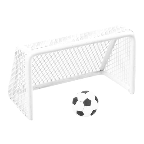 ERINGOGO 1Satz Fußballtor Set für Puppenhaus mit Fußball Hausdekoration für Inspiriert Fantasie Kreativität Tragbares Design für Drinnen Draußen ERINGOGO 1Satz Fußballtor Set für Puppenhaus mit Fußball Hausdekoration für Inspiriert Fantasie Kreativität Tragbares Design für Drinnen Draußen von ERINGOGO