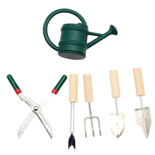 ERINGOGO 1Satz Gartenwerkzeug Set Für Puppenhaus Mit Gießkanne Und Gartengeräte Für Puppen Und Garten Dekoration ERINGOGO 1Satz Gartenwerkzeug Set Für Puppenhaus Mit Gießkanne Und Gartengeräte Für Puppen Und Garten Dekoration von ERINGOGO