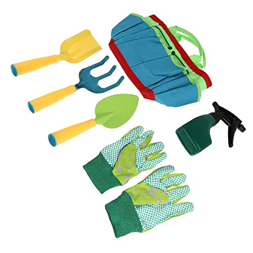 ERINGOGO 1Satz Gartenwerkzeug Tragetasche Mini Schaufeln Gießkanne Kinderhandschuhe Für Kleine Gärtner Und Gartenarbeit Mit Spaß ERINGOGO 1Satz Gartenwerkzeug Tragetasche Mini Schaufeln Gießkanne Kinderhandschuhe Für Kleine Gärtner Und Gartenarbeit Mit Spaß von ERINGOGO