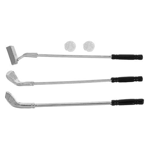 ERINGOGO 1satz Set Golf Schläger Und Bälle Für Puppenhaus Dekoration Realistische Miniature Spielzeug Zubehör Für Kreative Szenen Und Rollenspiele von ERINGOGO