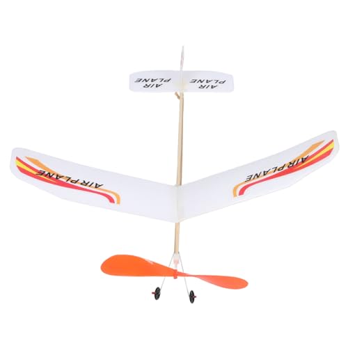 ERINGOGO Gummiband Flugzeug Satz für Kinder Selbstgemacht Segelflugzeug Spielzeug Einfach zu Montieren für Outdoor Aktivitäten und von ERINGOGO