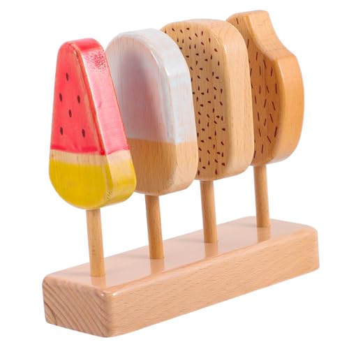 ERINGOGO 1Satz Hölzernes Eisspielzeug für Holz Spielzeugen für Rollenspiele und Kreative Küchendekoration Sicher und Langlebig ERINGOGO 1Satz Hölzernes Eisspielzeug für Holz Spielzeugen für Rollenspiele und Kreative Küchendekoration Sicher und Langlebig von ERINGOGO