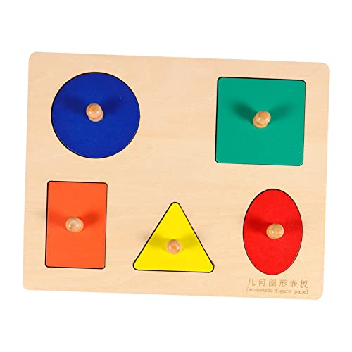 ERINGOGO 1Satz Holz Formpuzzle Für Kleinkinder Pädagogisches Zur Frühkindlichen Geometrische Formen Für Junge Mädchen Ab Jahr Montessori Für Lernspiel Und Spaß ERINGOGO 1Satz Holz Formpuzzle Für Kleinkinder Pädagogisches Zur Frühkindlichen Geometrische Formen Für Junge Mädchen Ab Jahr Montessori Für Lernspiel Und Spaß von ERINGOGO