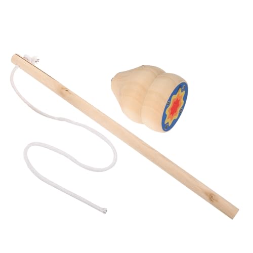 ERINGOGO 1Satz Holz Gyro Traditioneller Mit Schnurantrieb Tragbares Rotierendes Für Für Partys Und Feiertage Nostalgisches Design Natürliche ERINGOGO 1Satz Holz Gyro Traditioneller Mit Schnurantrieb Tragbares Rotierendes Für Für Partys Und Feiertage Nostalgisches Design Natürliche von ERINGOGO