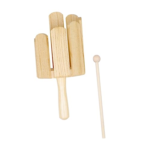 ERINGOGO 1Satz Holz Percussion Instrumente für Musikalisches Rhythmus für Musikunterricht und Kreative Entwicklung für zu Geburtstagen und Kindertagen von ERINGOGO