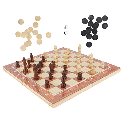 ERINGOGO 1Satz Holz Schachspielset Familienspielzeug Tragbares Schachbrett mit Aufbewahrung Faltbare Holzbox Reisen und Familienaktivitäten für Erwachsene ERINGOGO 1Satz Holz Schachspielset Familienspielzeug Tragbares Schachbrett mit Aufbewahrung Faltbare Holzbox Reisen und Familienaktivitäten für Erwachsene von ERINGOGO