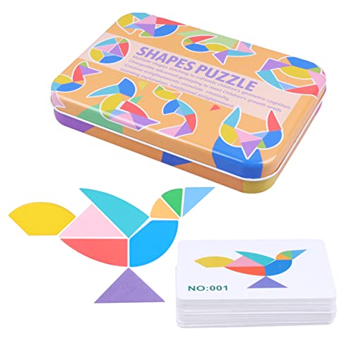ERINGOGO 1Satz Holz Tangram Puzzle Für Kreatives Lernspielzeug Frühes Lernen Kognitives Eltern Junge Mädchen Beziehung Für Kleinkinder Eierform ERINGOGO 1Satz Holz Tangram Puzzle Für Kreatives Lernspielzeug Frühes Lernen Kognitives Eltern Junge Mädchen Beziehung Für Kleinkinder Eierform von ERINGOGO