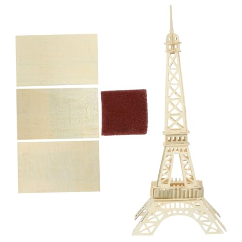 ERINGOGO 1Satz Holzpuzzle Bausatz Eiffelturm DIY Modellspielzeug für Umweltfreundliches Einfach zu Montieren Kreativität ERINGOGO 1Satz Holzpuzzle Bausatz Eiffelturm DIY Modellspielzeug für Umweltfreundliches Einfach zu Montieren Kreativität von ERINGOGO
