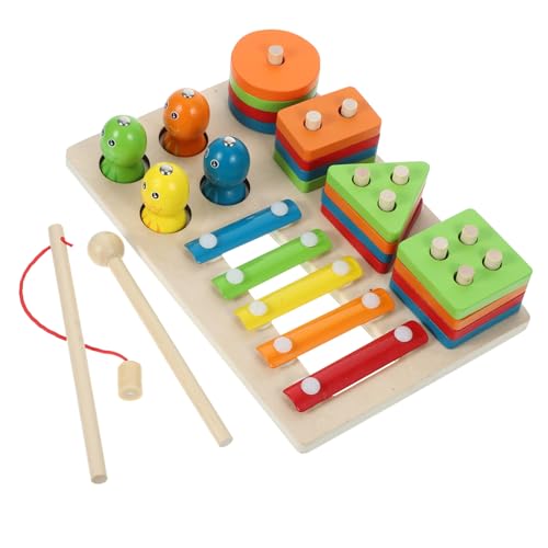 ERINGOGO 1Satz Holzspielzeug für Geometrisches Formensortierspiel mit Angelspiel Lernspielzeug Formen und Farberkennung für Jahre Alte ERINGOGO 1Satz Holzspielzeug für Geometrisches Formensortierspiel mit Angelspiel Lernspielzeug Formen und Farberkennung für Jahre Alte von ERINGOGO
