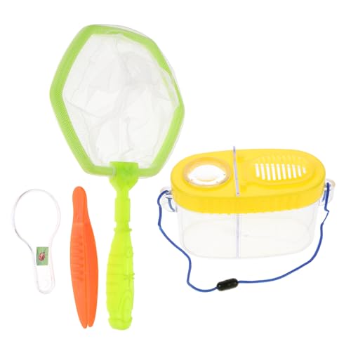 ERINGOGO 1Satz Insektenbeobachtungskit Für Teiliges Fänger Mit Sammelbox Und Lupe Outdoor Zur Erkundung Für Jungen Und Fehlerfängerset Für Kleine von ERINGOGO