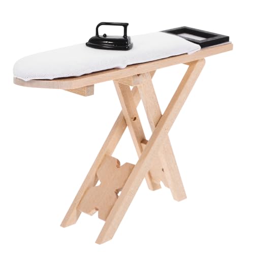 ERINGOGO 1Satz Kit Möbel Für Puppenhaus Teiliges Schwarzes Bügeleisen Kreative Dekoration Für Erwachsene Fördert Fantasie Und Praktische von ERINGOGO