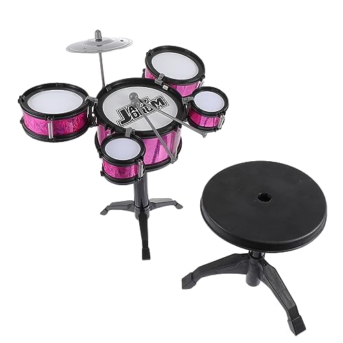 ERINGOGO 1Satz Kreatives Schlagzeug Set Pädagogisches Für Teiliges Drum Set Fördert Hand Augen Koordination Musikverständnis Und Sensorische Entwicklung Für Jungen von ERINGOGO