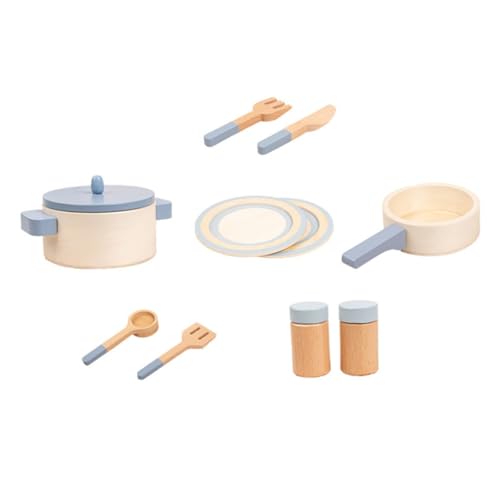 ERINGOGO 1Satz Küchenspielset Teiliges Kochspielzeug Für Entzückendes Für Kreative Rollenspiele Interaktive Küchenaccessoires Für Jahren von ERINGOGO