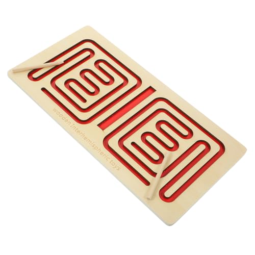 ERINGOGO 1Satz Labyrinthspielzeug Für Interhemisphärisches Training Feinmotorik Und Konzentration Pädagogisches Denkspielzeug Für Jahre ERINGOGO 1Satz Labyrinthspielzeug Für Interhemisphärisches Training Feinmotorik Und Konzentration Pädagogisches Denkspielzeug Für Jahre von ERINGOGO