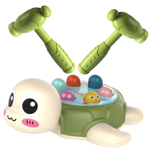 ERINGOGO 1Satz Lernspielzeug Für Kleinkinder Interaktives Hammerspielzeug Mit Schildkröten Design Für Kognitive Entwicklung Für Jahren Fördert Reaktion von ERINGOGO