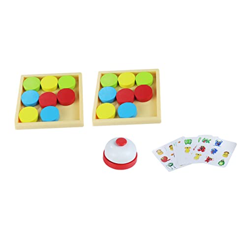 ERINGOGO 1Satz Logisches Denktrainingsspielzeug Aus Holz Für Pädagogisches Brettspiel Frühkindlichen Entwicklung Für Kreative Lernspiele Und Spaß Beim von ERINGOGO